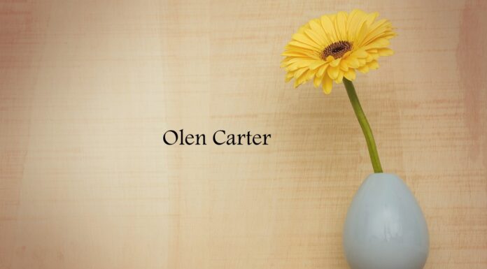 Obituary: Olen Carter