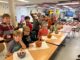 Pumpkin painting to ring in the fall at East Elementary