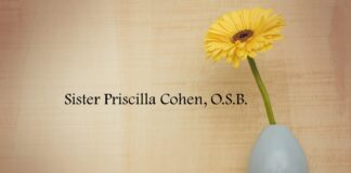 Obituary: Sister Priscilla Cohen, O.S.B.