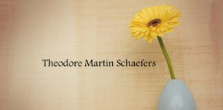Obituary: Theodore Martin Schaefers