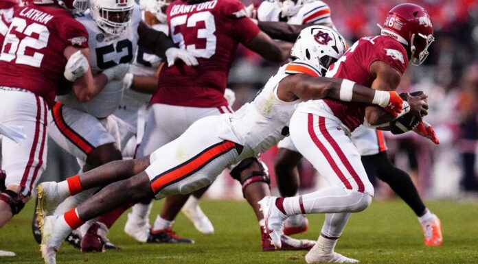 Auburn’s Jalen McLeod, Keionte Scott earn SEC player of the week honors
