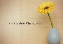 Obituary: Beverly Ann Chambless