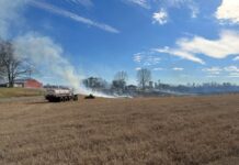 Fire fought in Walter as CCSO and CPD capture suspected carjackers