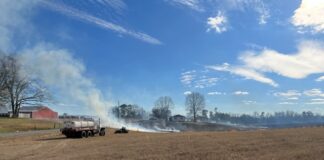 Fire fought in Walter as CCSO and CPD capture suspected carjackers