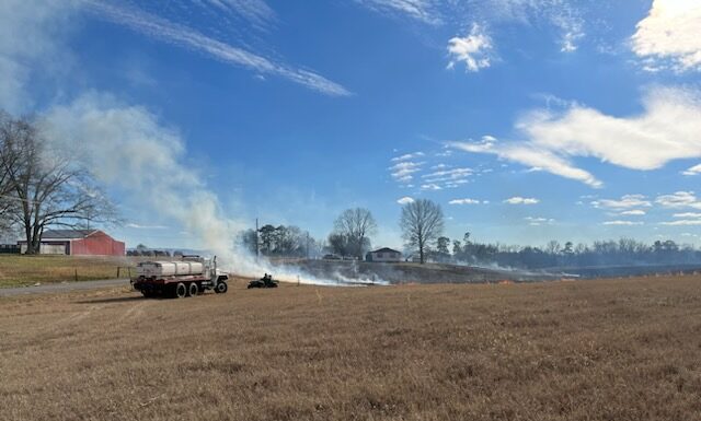 Fire fought in Walter as CCSO and CPD capture suspected carjackers