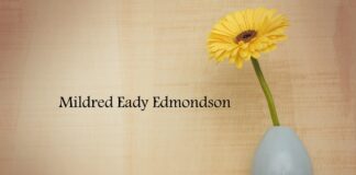 Obituary: Mildred Eady Edmondson
