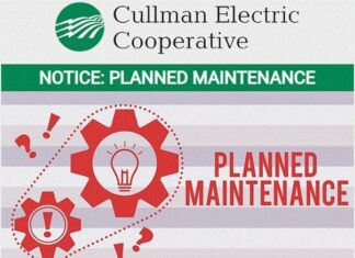 Co-op: Planned maintenance outage Monday, Dec. 11 at 10 p.m.