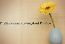 Obituary: Phyllis Jeanne (Livingston) Phillips