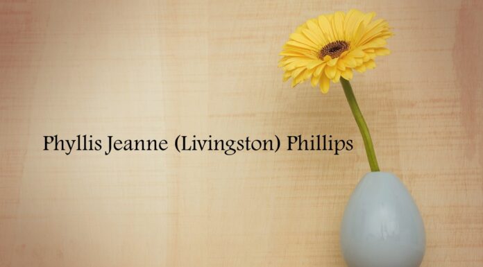 Obituary: Phyllis Jeanne (Livingston) Phillips