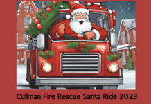 Cullman Fire Rescue Santa Ride heading through town this Friday