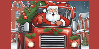 Cullman Fire Rescue Santa Ride heading through town this Friday