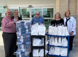 Cornerstone Church of the Nazarene, Partners of the Americas donate 100 gift bags, blankets to patients at Cullman Regional
