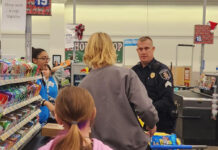 ‘The officers are just as excited as the kids’