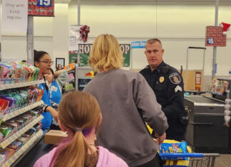 ‘The officers are just as excited as the kids’