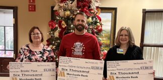 Merchants Bank gives $20K to local nonprofits