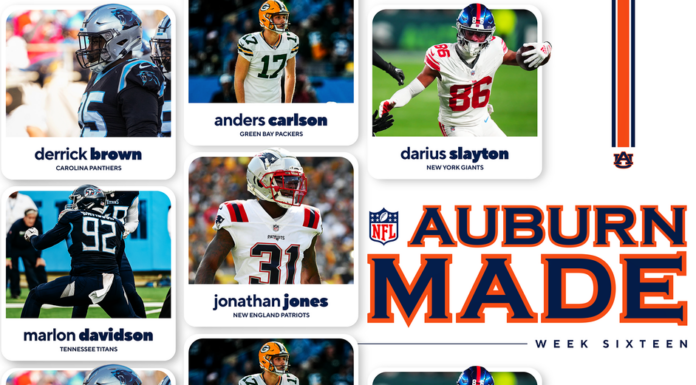 Auburn Made: Week 16 NFL rundown