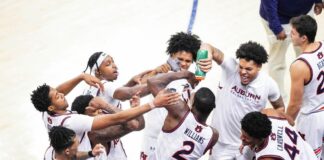 2 Tigers hit 1,000 to lead Auburn in 82-62 win over Alabama State