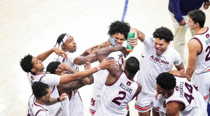 2 Tigers hit 1,000 to lead Auburn in 82-62 win over Alabama State