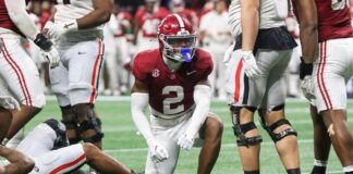 Alabama’sDowns Selected as 2023 Shaun Alexander Award winner