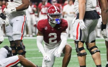 Alabama’sDowns Selected as 2023 Shaun Alexander Award winner