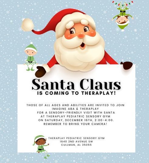 TheraPlay hosting sensory-friendly Santa event this Saturday - The ...