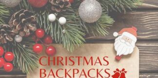 Link hosting backpack drive for those in need