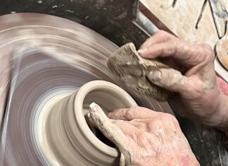 Local potter Sandra Heaven talks Empty Bowls