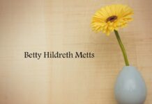 Obituary: Betty Hildreth Metts