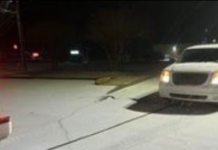 Braving the cold for the sake of others