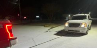 Braving the cold for the sake of others