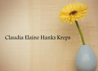 Obituary: Claudia Elaine Hanks Kreps
