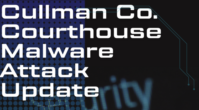 Update on Cullman County Revenue Office malware attack