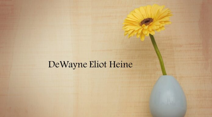 Obituary: DeWayne Eliot Heine