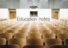 Education Notes