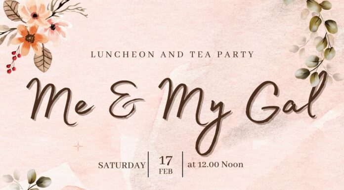 First Source for Women hosting Me and My Gal tea party and luncheon