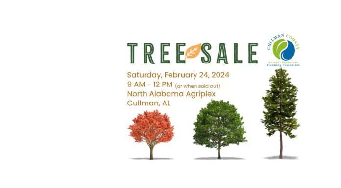 Tree sale coming to Agriplex Feb. 24
