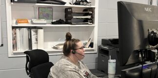 Hanceville dispatchers enjoying newly renovated office