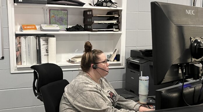 Hanceville dispatchers enjoying newly renovated office