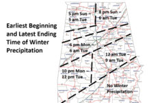 Major winter impacts beginning Sunday evening