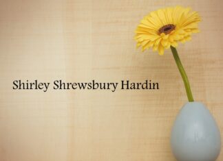 Obituary: Shirley Shrewsbury Hardin