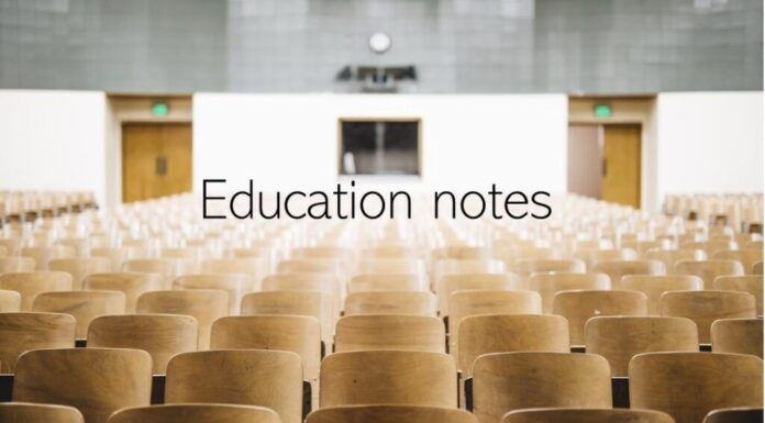 Education notes