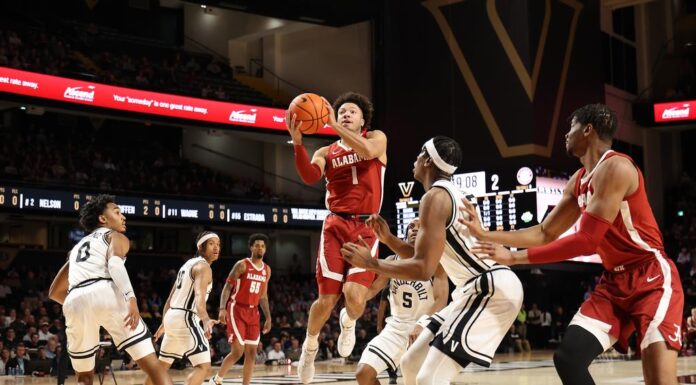 Alabama defeats Vanderbilt Saturday afternoon in SEC Opener