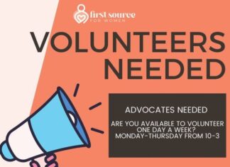 First Source for Women in need of volunteers