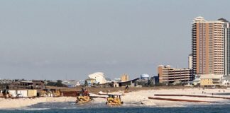 Beach renourishment continues along Alabama coast
