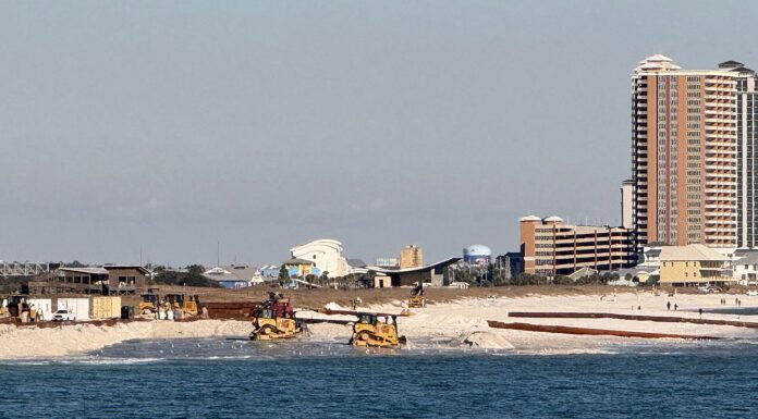 Beach renourishment continues along Alabama coast