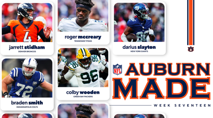 Auburn Made: Week 17 NFL Rundown