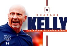 Charles Kelly named co-Defensive Coordinator at Auburn