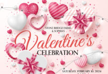 Valentine’s Celebration at Stone Bridge Farms Feb. 10