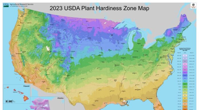 ACES: USDA releases new hardiness zone map for United States