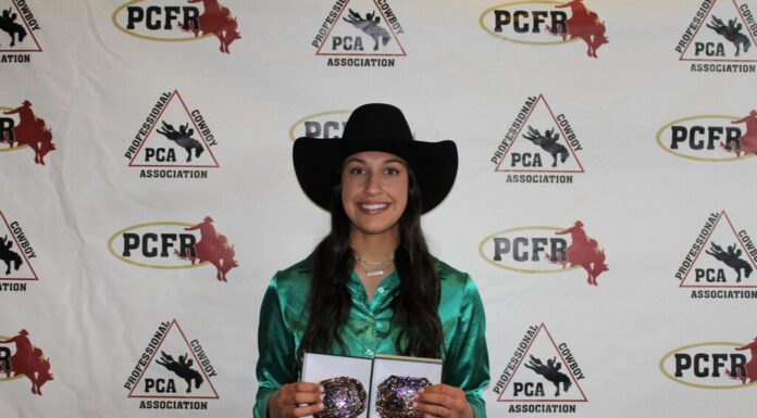 Cullman’s Ainsley Irani named Professional Cowboy Association Rookie of the Year